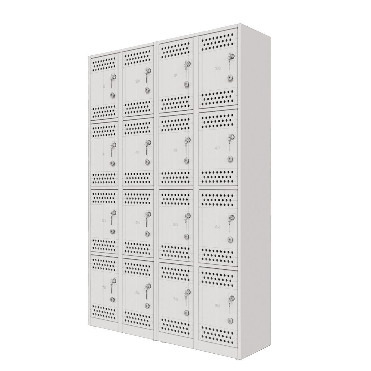 Storage Unit 3D model_7