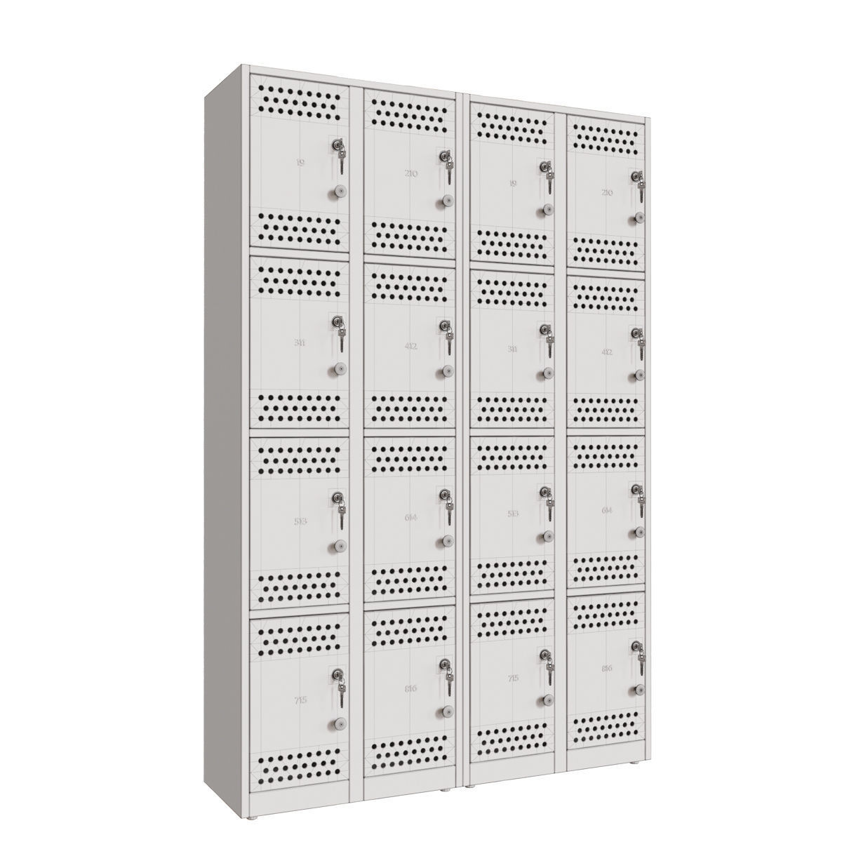 Storage Unit 3D model_6