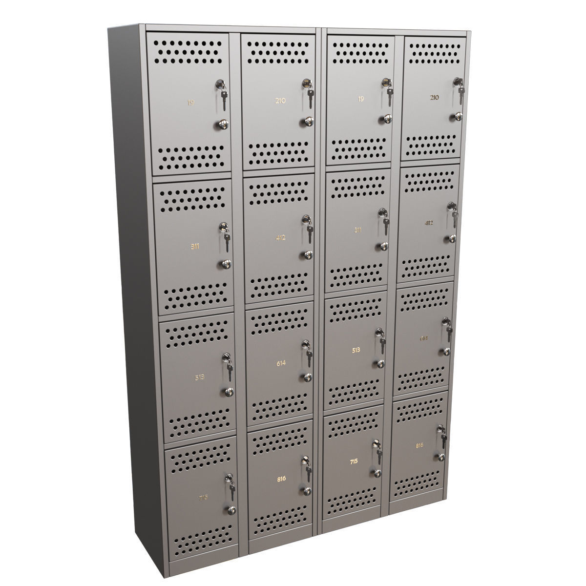Storage Unit 3D model_3