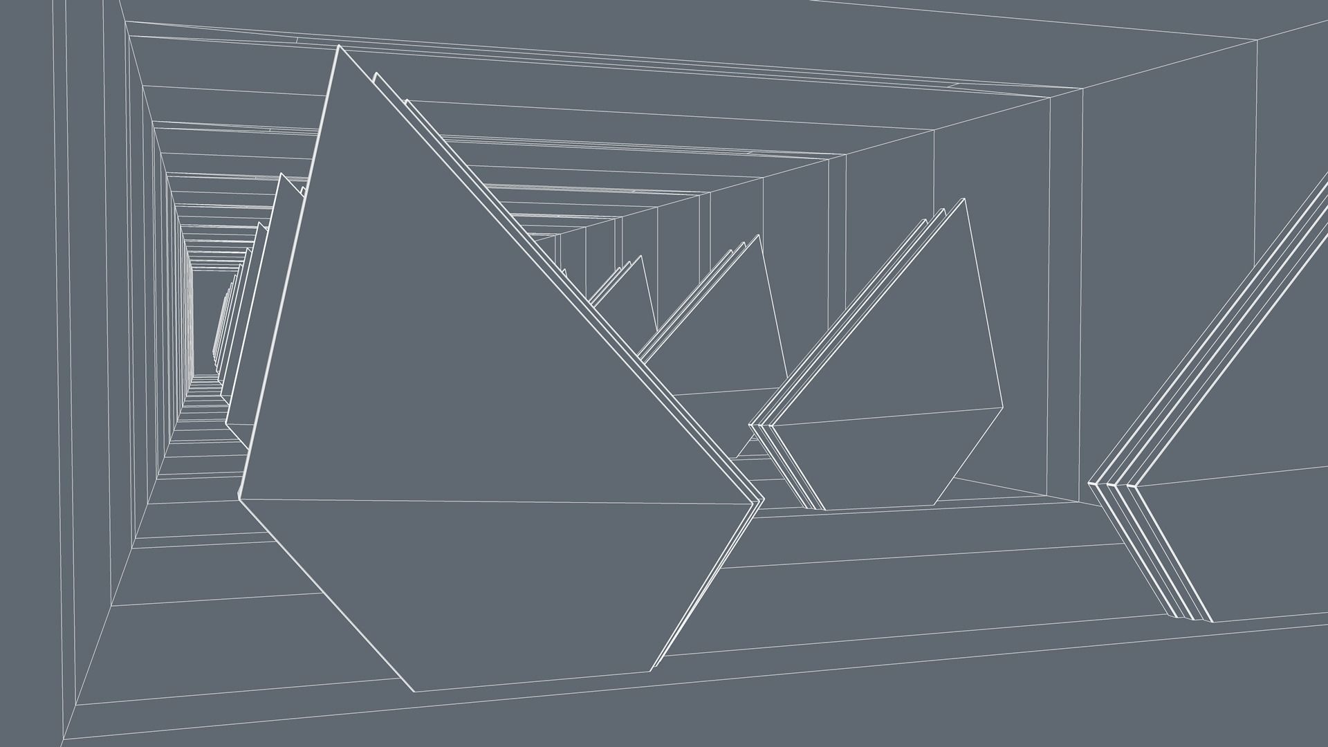 Sci Fi Hallway 3D model_8