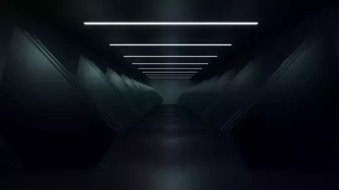 Sci Fi Hallway