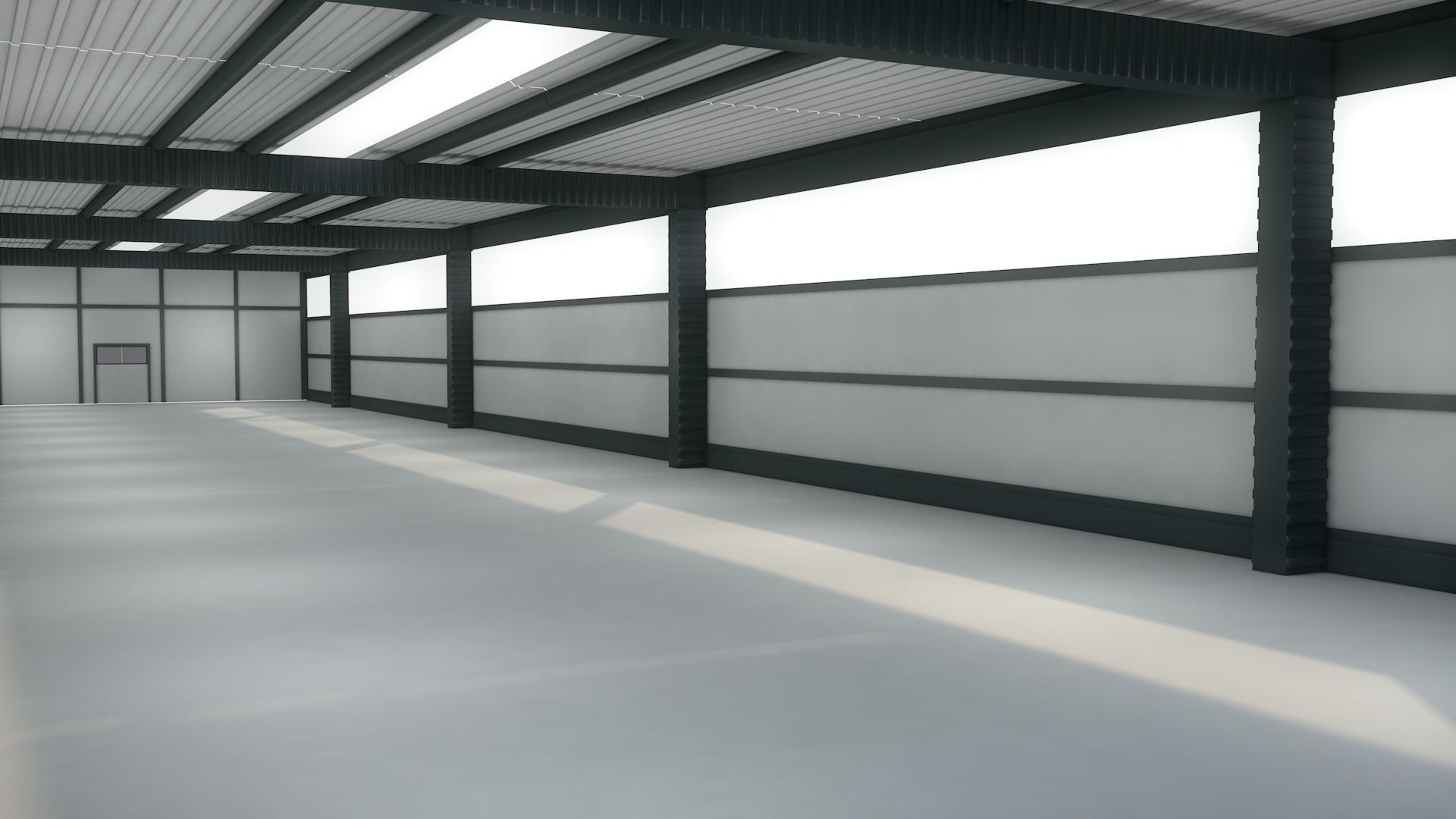 Warehouse Interior 3D model_3