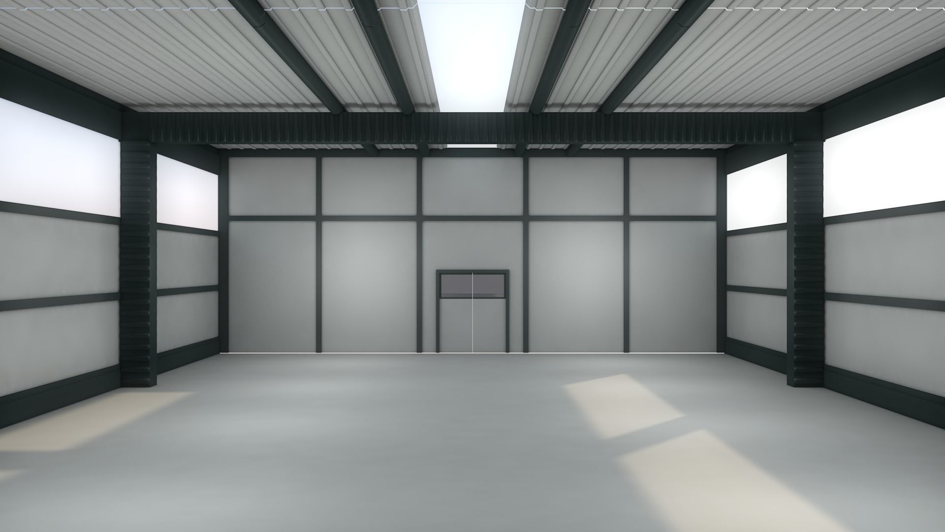 Warehouse Interior 3D model_4