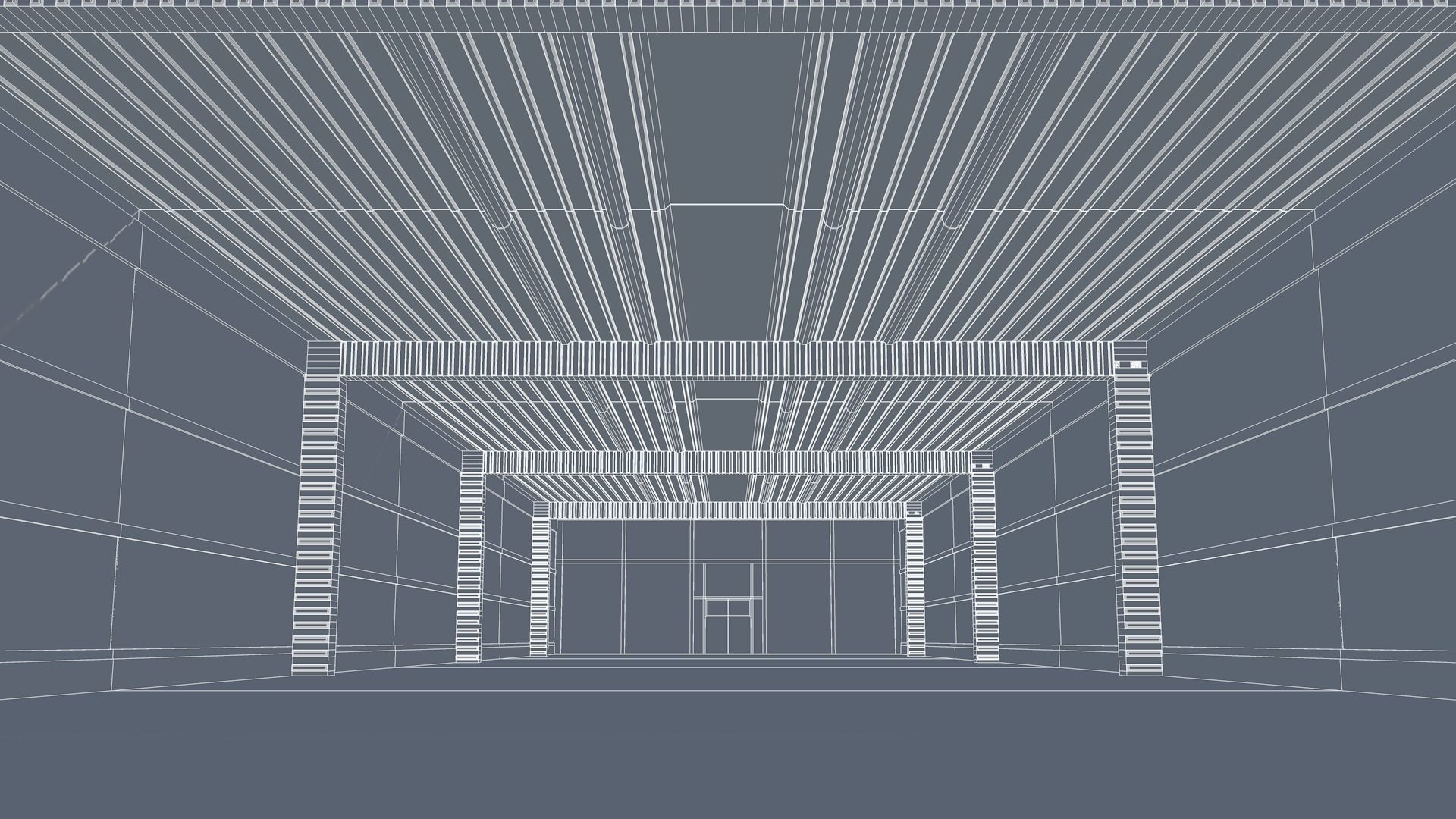 Warehouse Interior 3D model_6