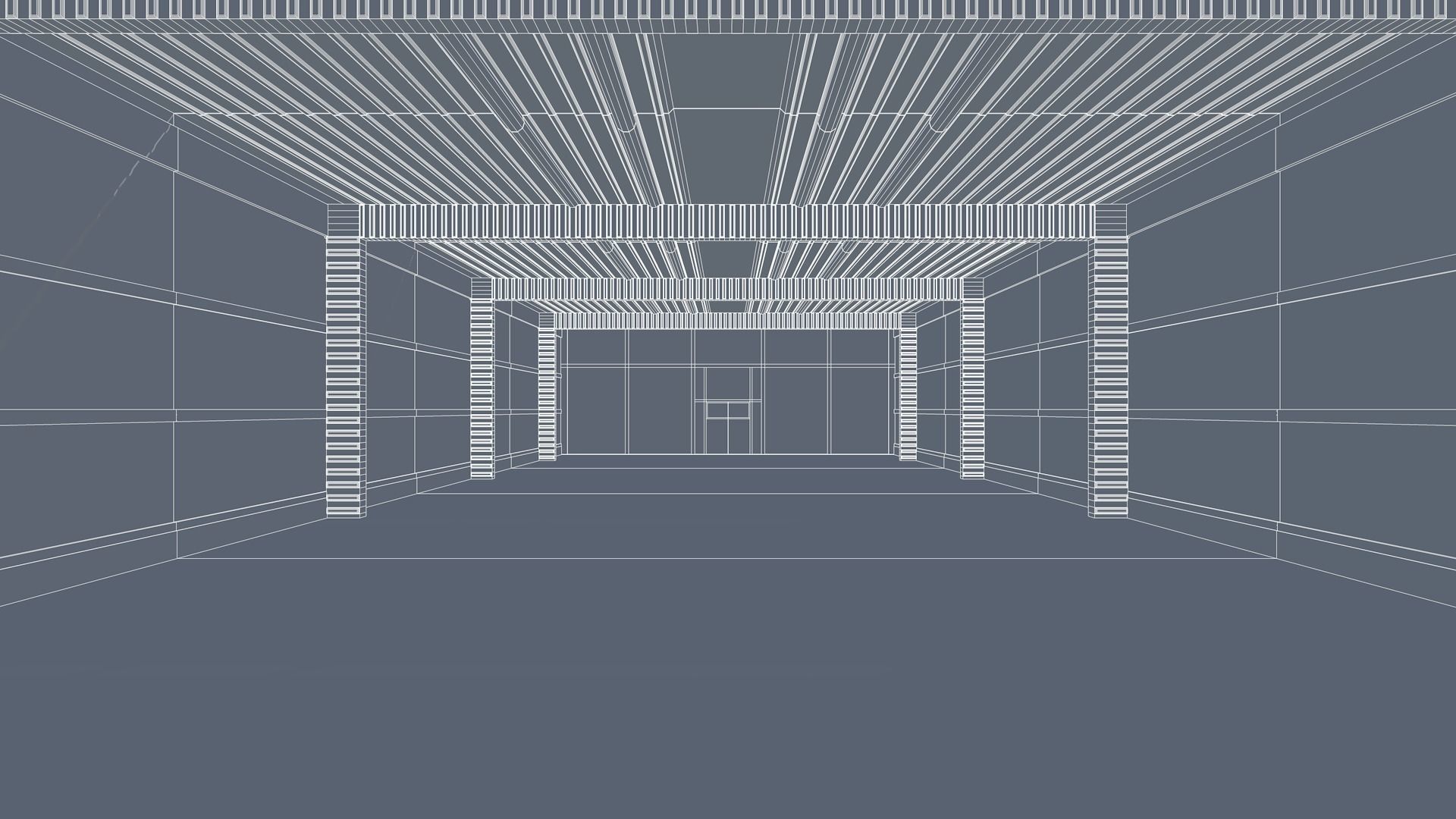 Warehouse Interior 3D model_5