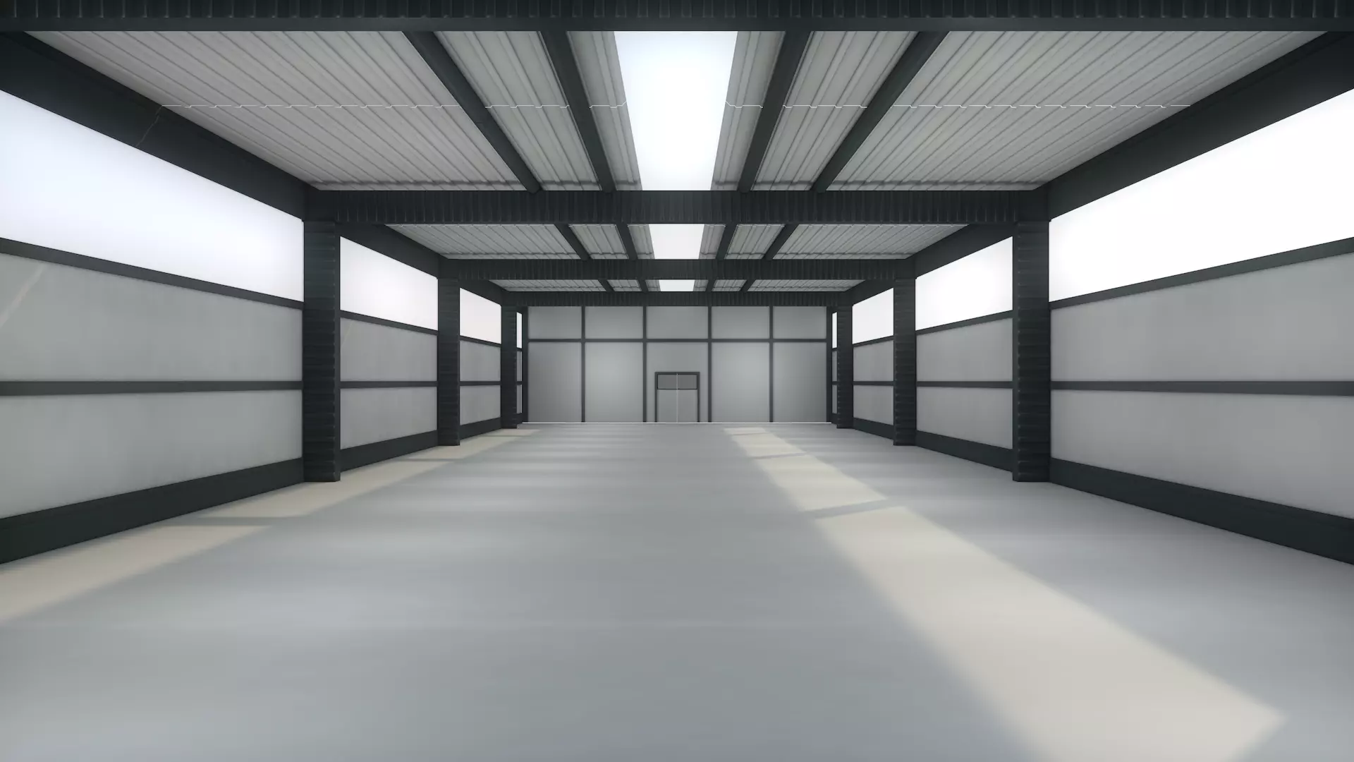 Warehouse Interior 3D model_0