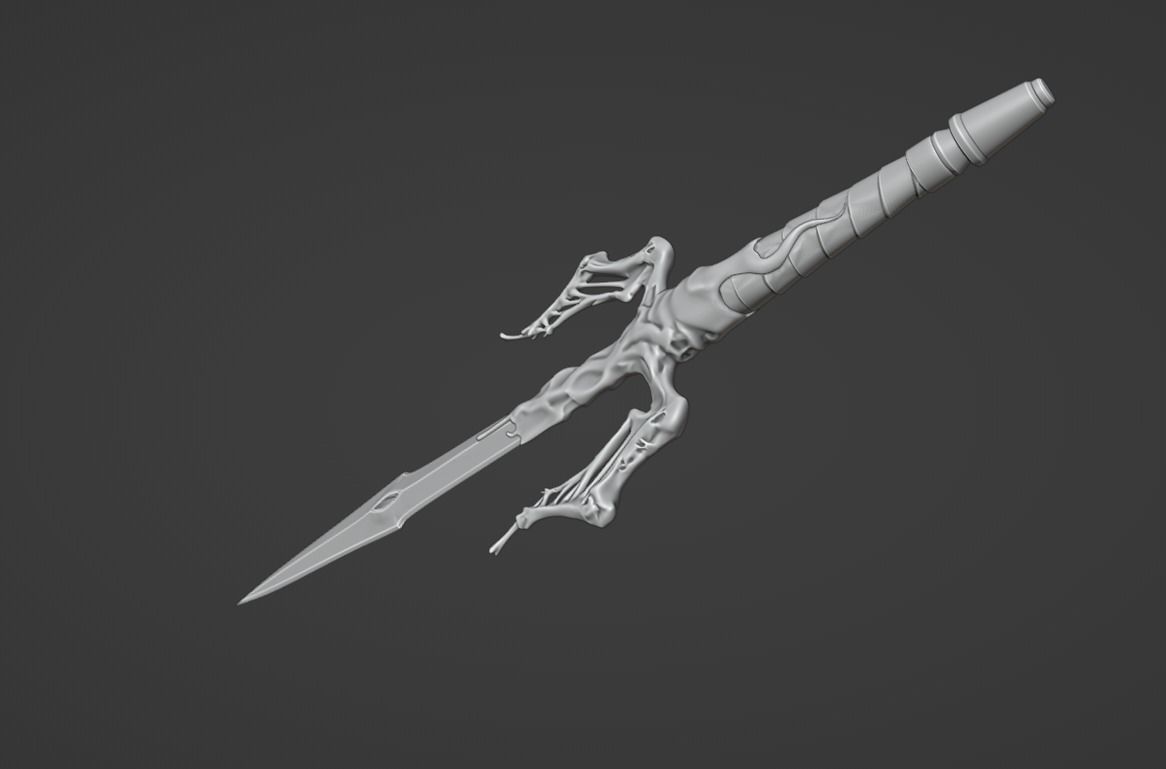 Mileena sai - Cursed Emrevati 3D print model_8