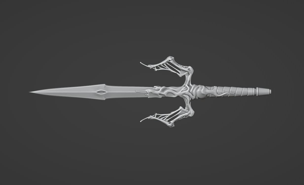 Mileena sai - Cursed Emrevati 3D print model_4