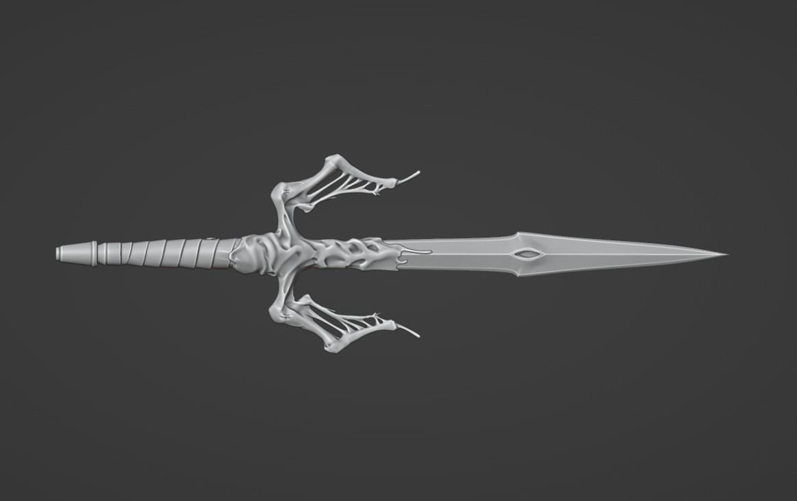 Mileena sai - Cursed Emrevati 3D print model_3