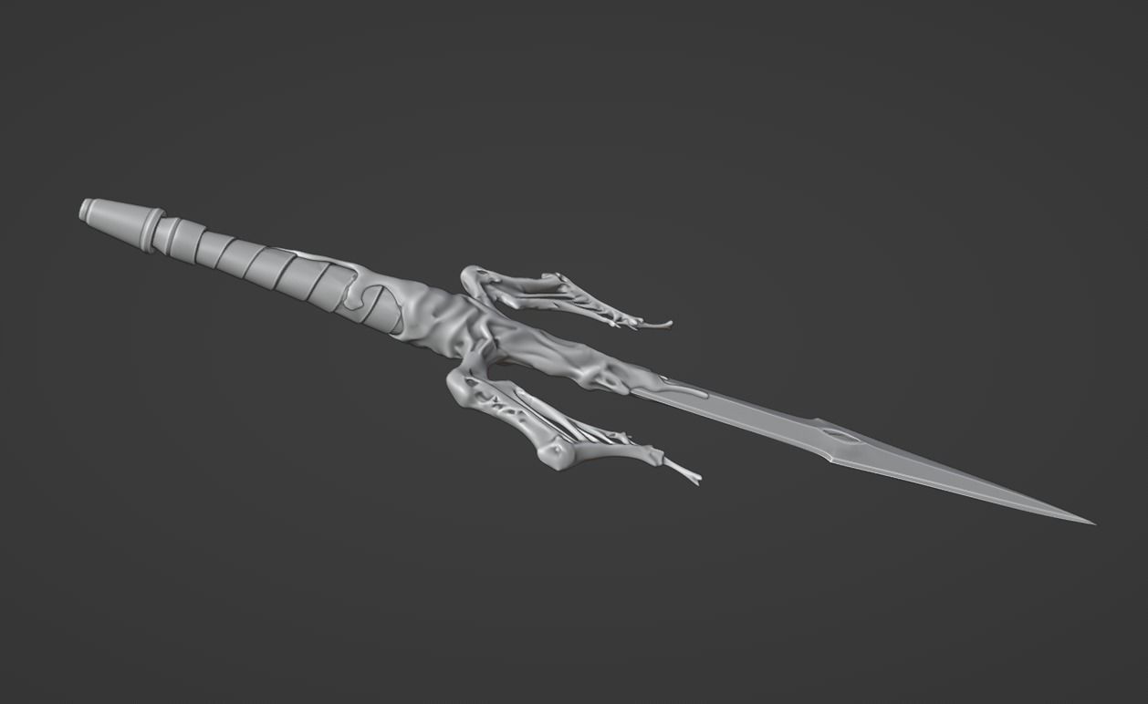 Mileena sai - Cursed Emrevati 3D print model_9