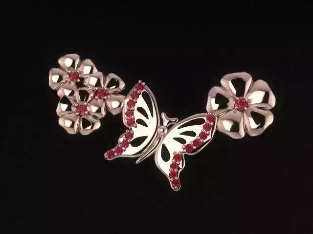 Butterfly pendant