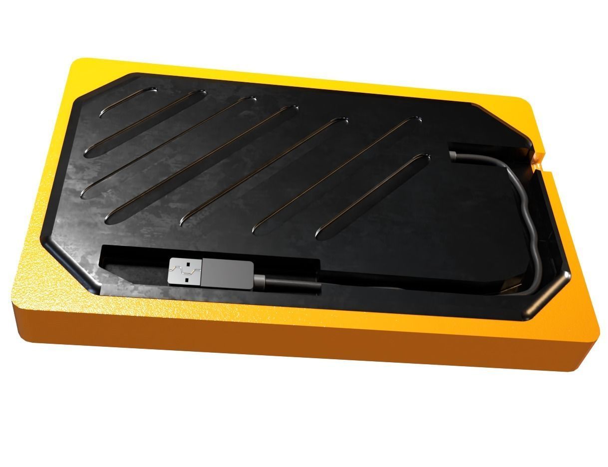 Western Digital WD My Passport Go Ssd 3D model_5