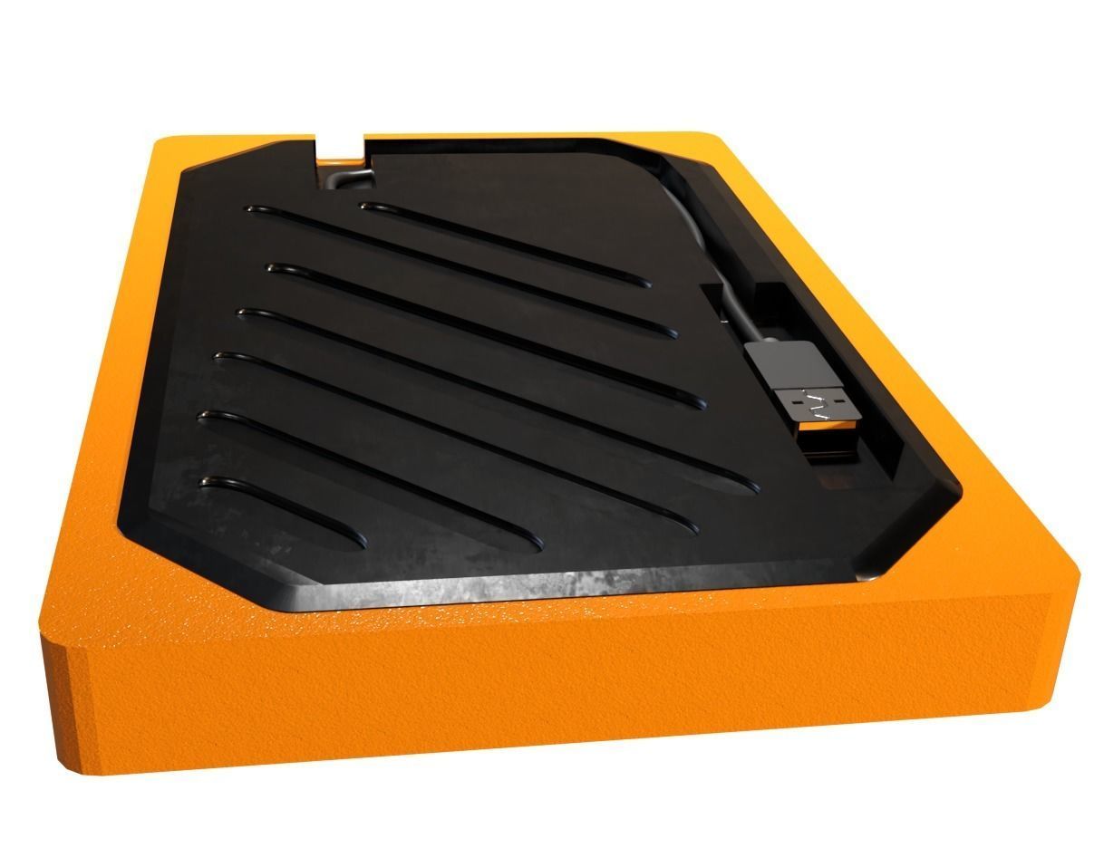 Western Digital WD My Passport Go Ssd 3D model_3