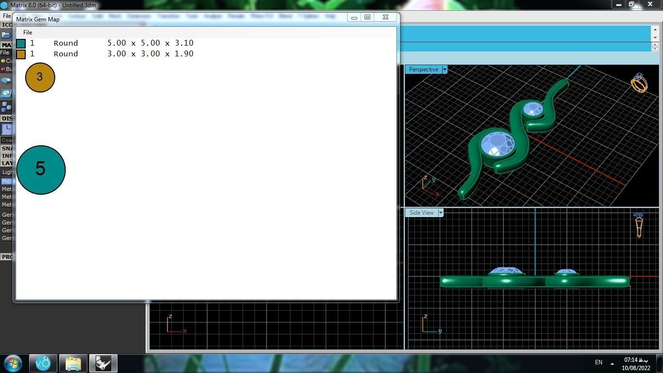 Simple pendant 3D print model_5