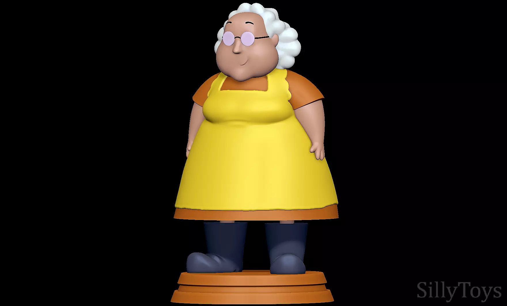Muriel Bagge - Courage the Cowardly Dog 3D print model