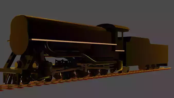 THE L F LOREE TRIPLE EXPANSION LOCOMOTIVE