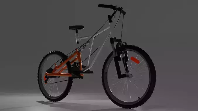 Mountaine bike MTB 3D model