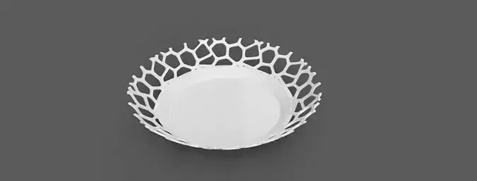 DECORATIVE PLATE ART 2 3D print model