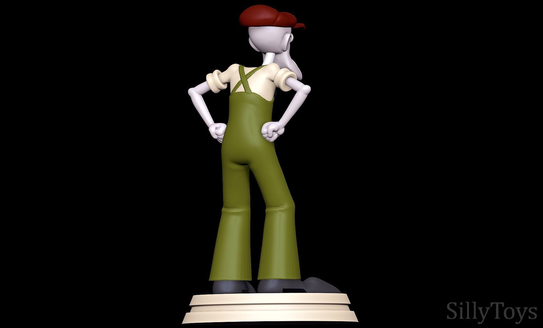 Eustace Bagge - Courage the Cowardly Dog 3D print model_4