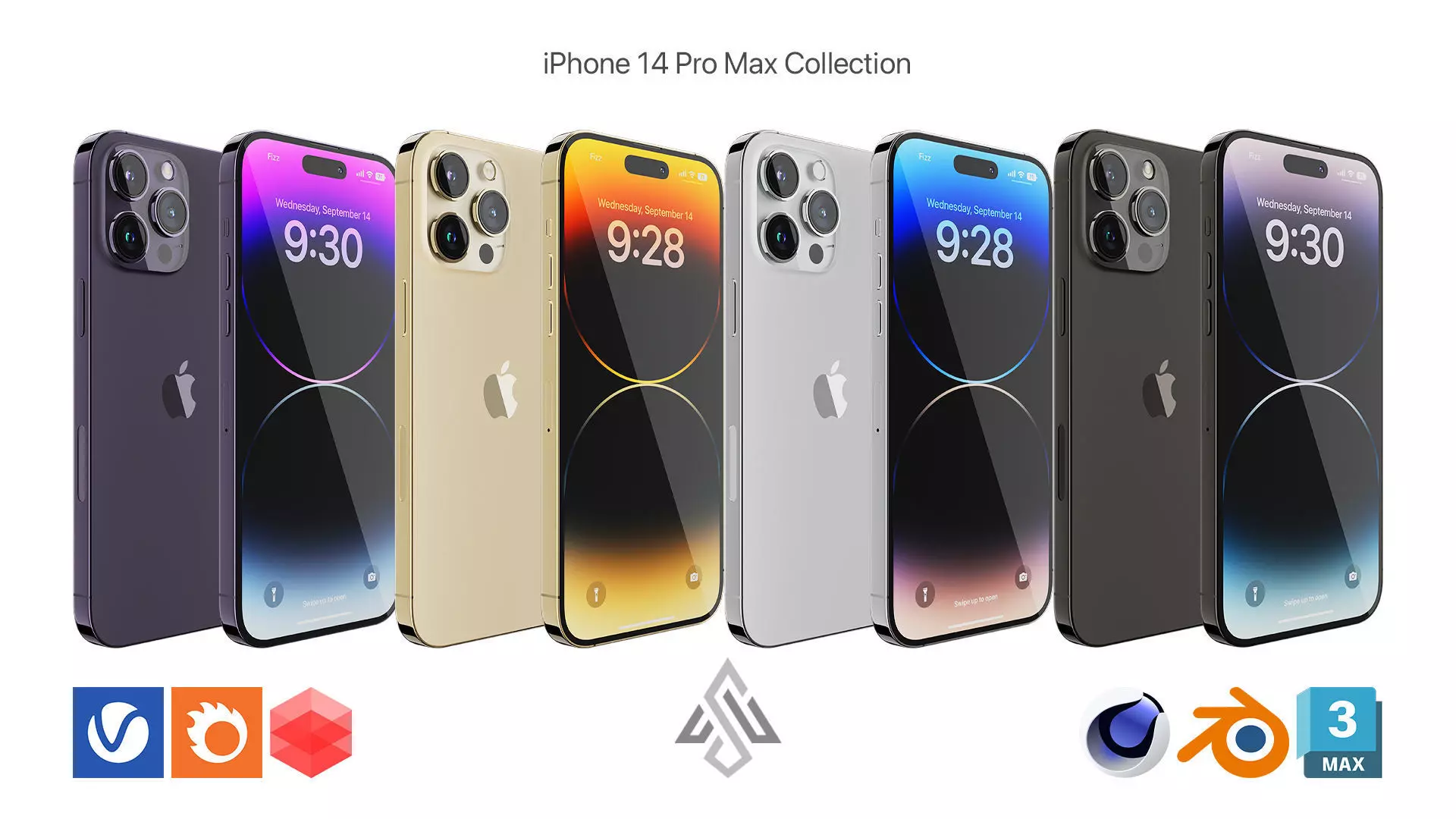 iPhone 14 Pro Max Collection 3D model