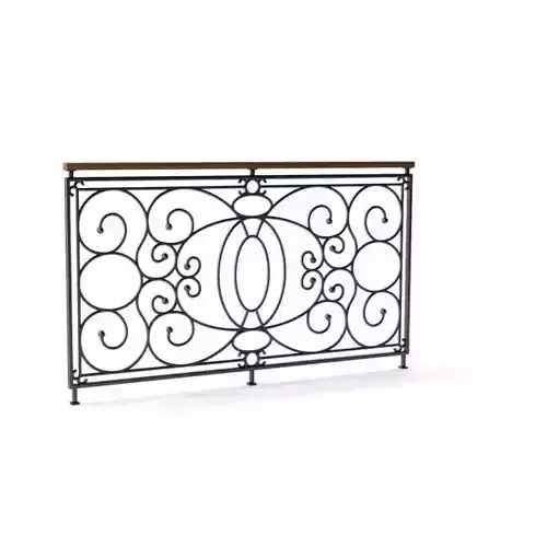 Black Detailed Designer Wall Decoration