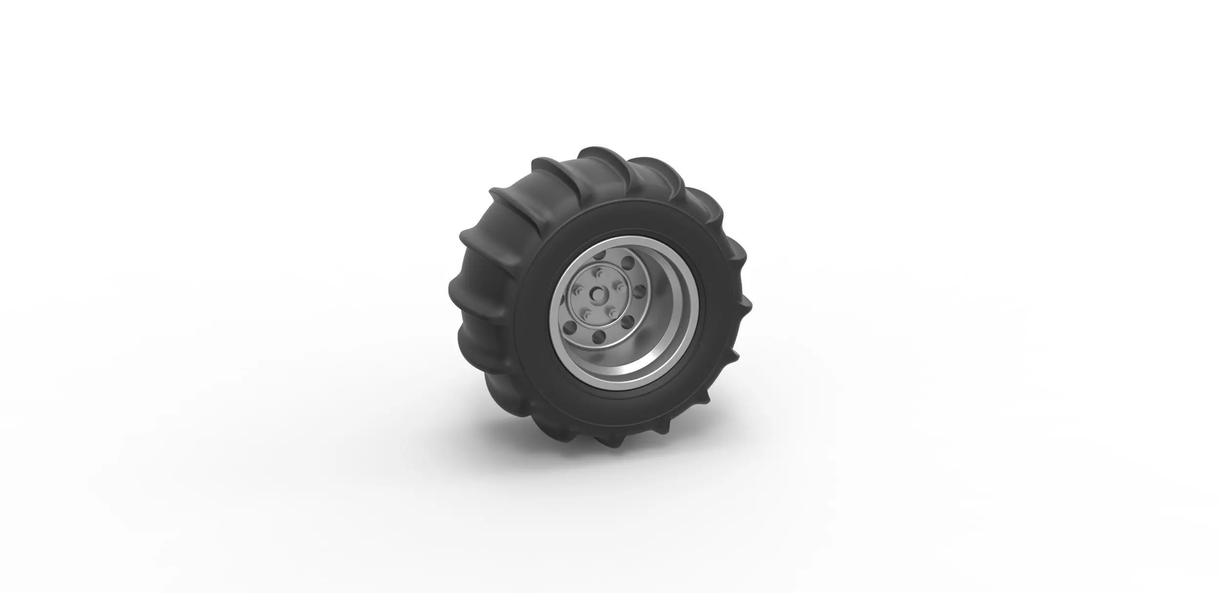 Rear wheel for Dune Buggy 6 Scale 1 to 25 3D print model