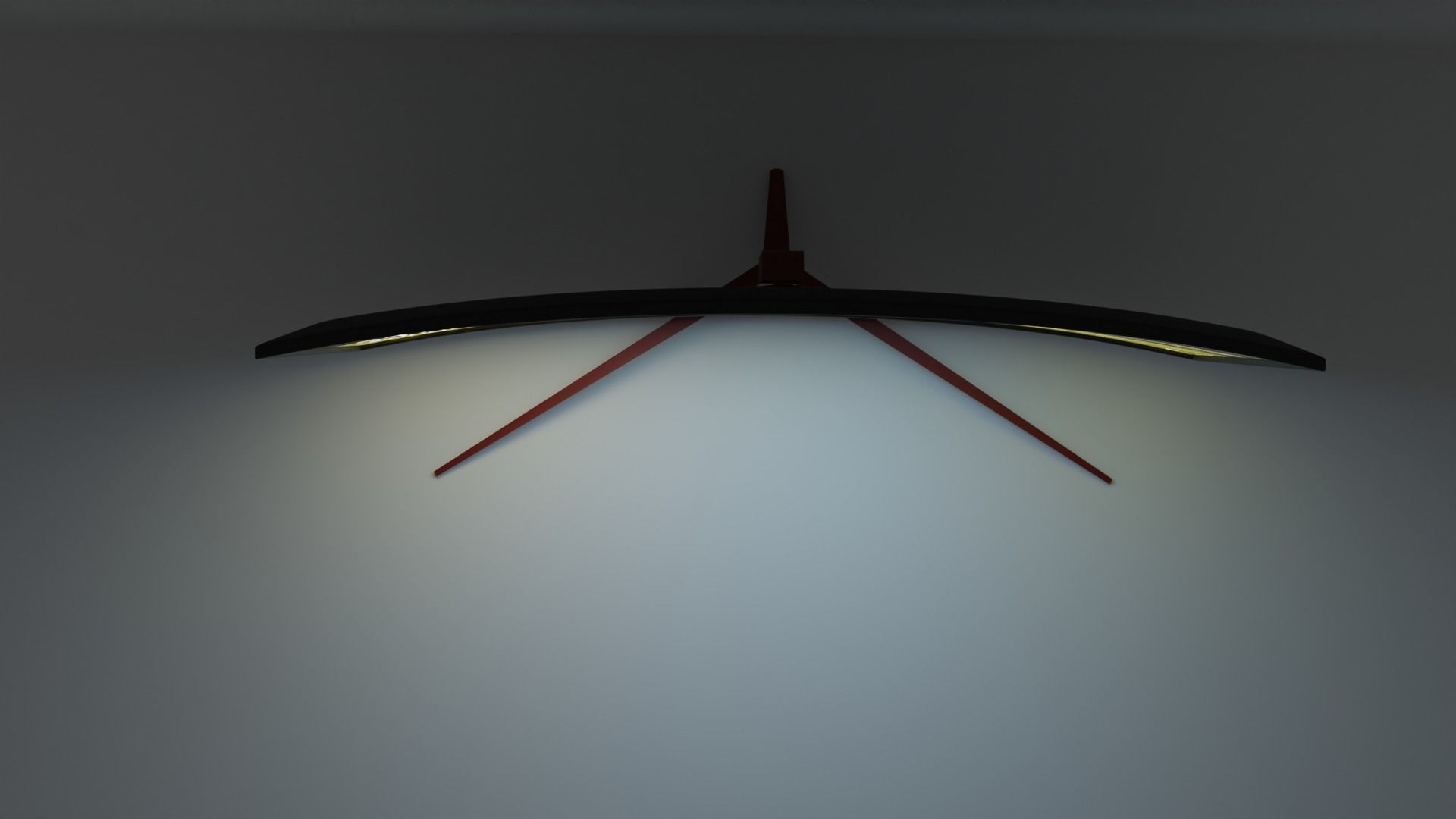 Gaming Monitor Free 3D model_3