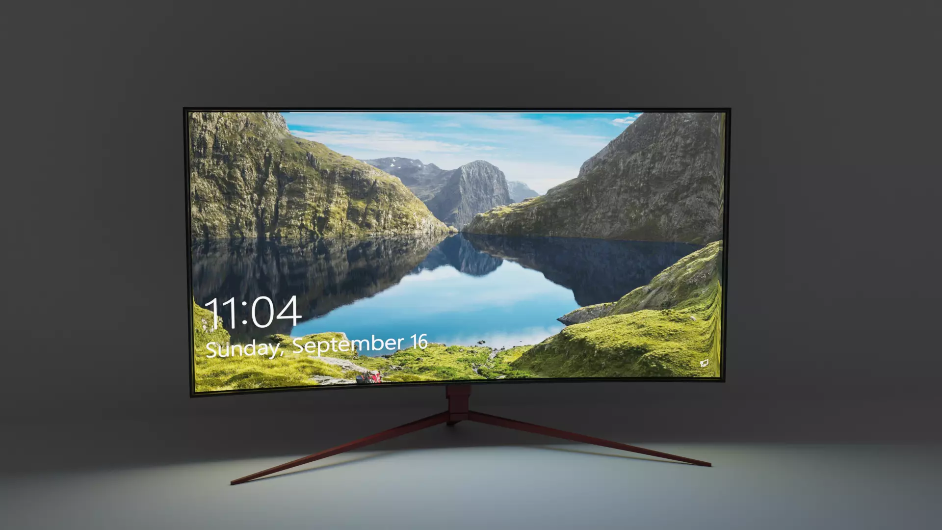 Gaming Monitor Free 3D model_0