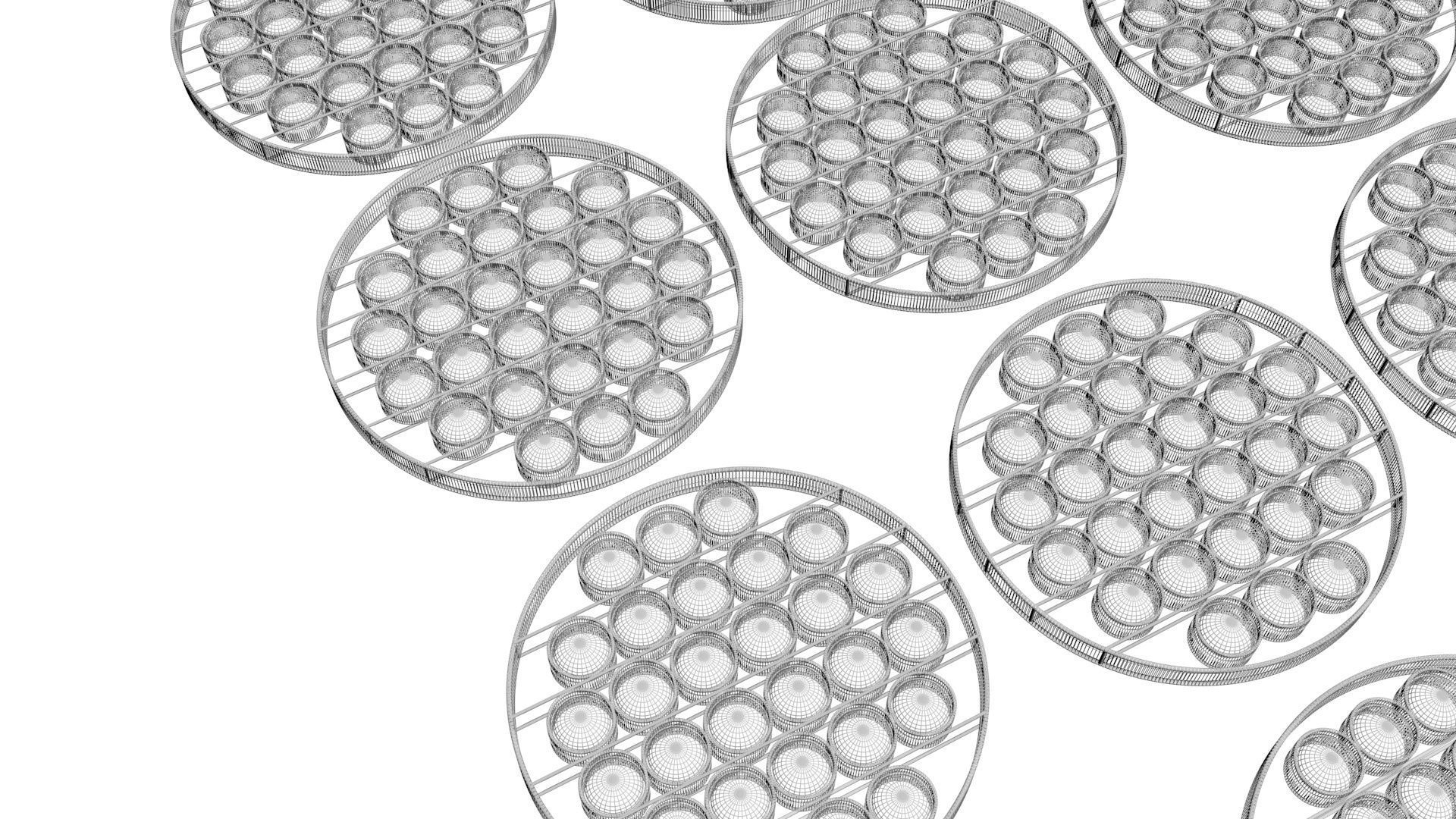 Space Pop It Fidget Toys Set 3D model_22