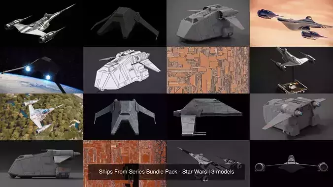Ships From Series Bundle Pack - Star Wars