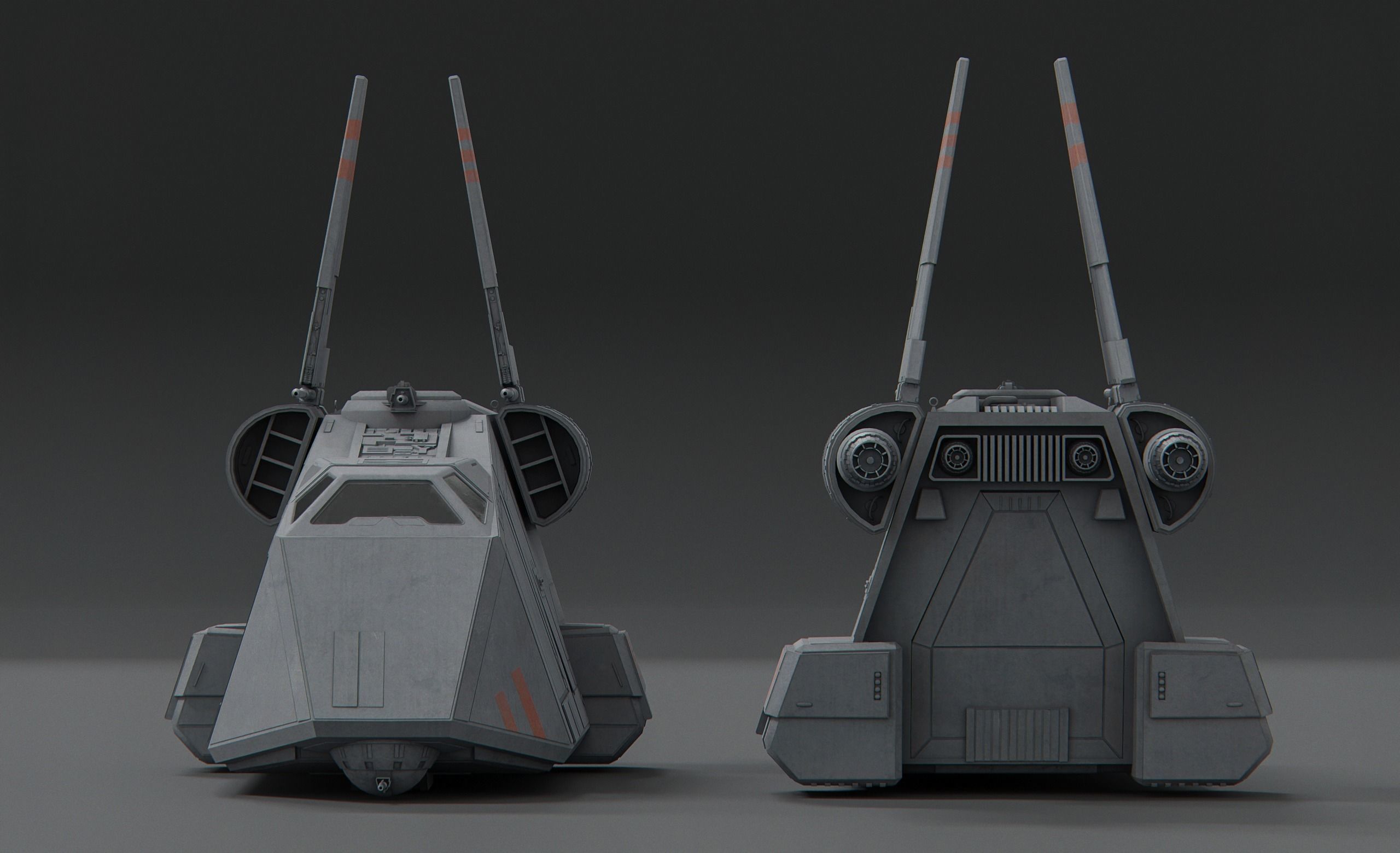Ships From Series Bundle Pack - Star Wars 3D Model Collection_6
