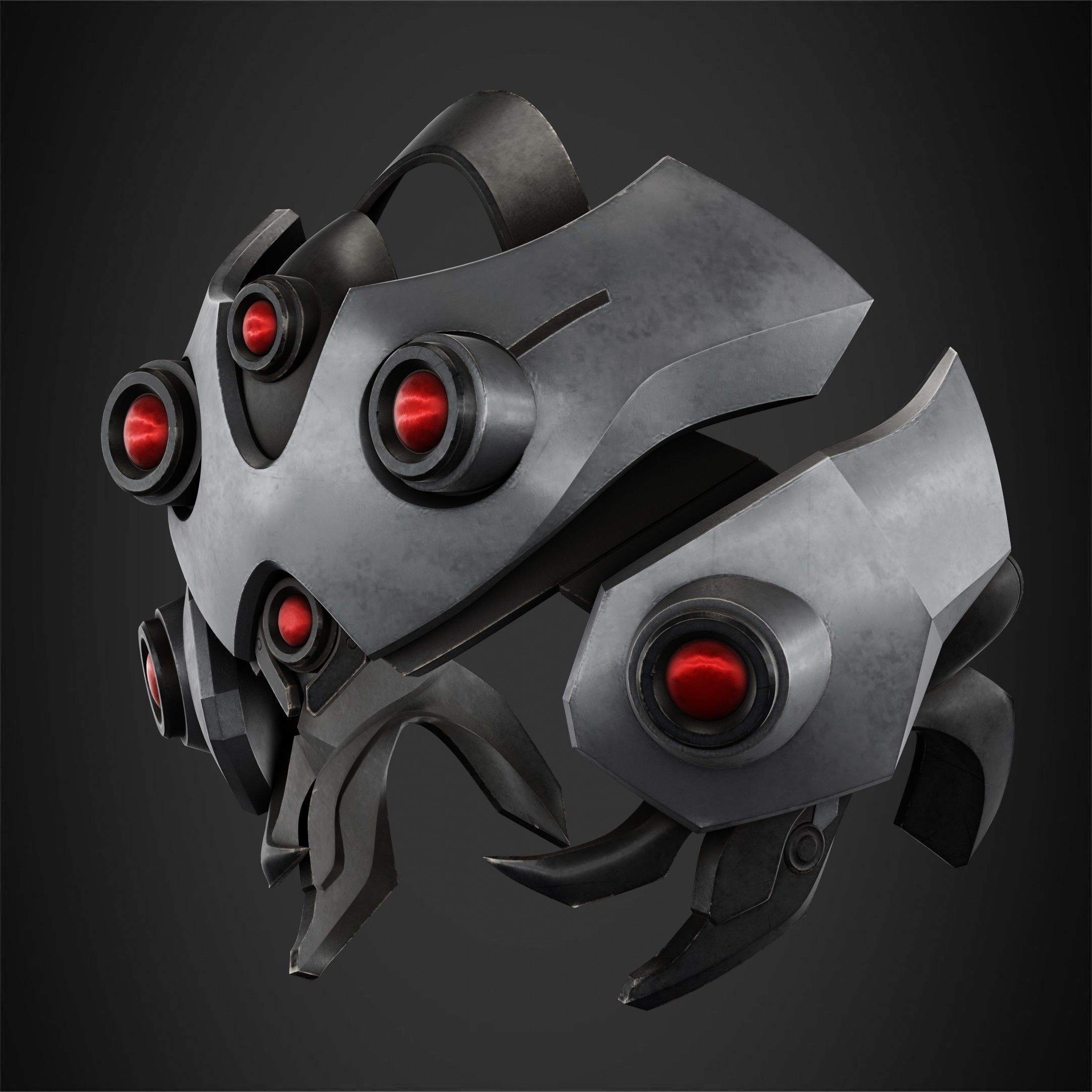 Overwatch 2 Widowmaker Visor Helmet for cosplay 3D print model_3