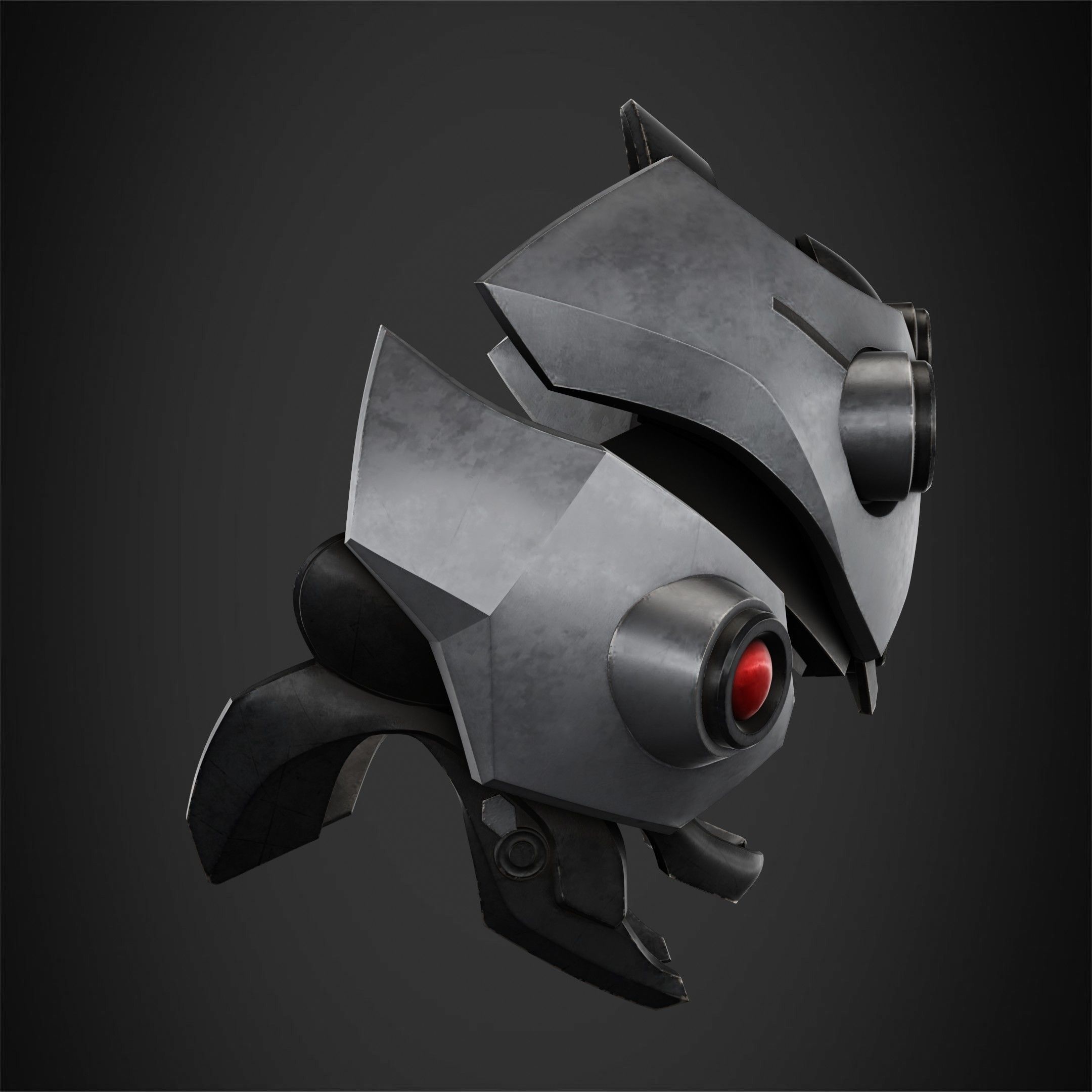 Overwatch 2 Widowmaker Visor Helmet for cosplay 3D print model_8