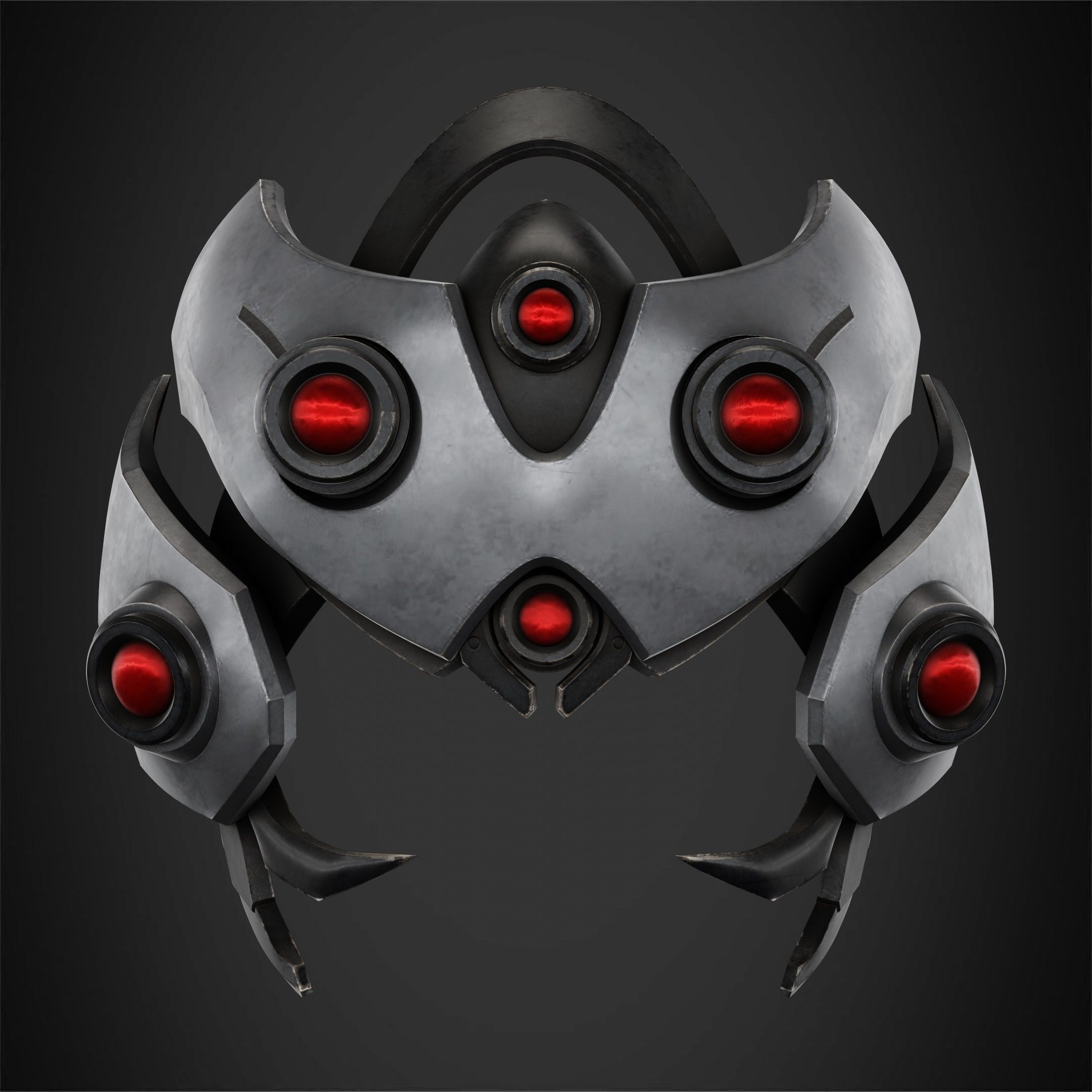 Overwatch 2 Widowmaker Visor Helmet for cosplay 3D print model_2