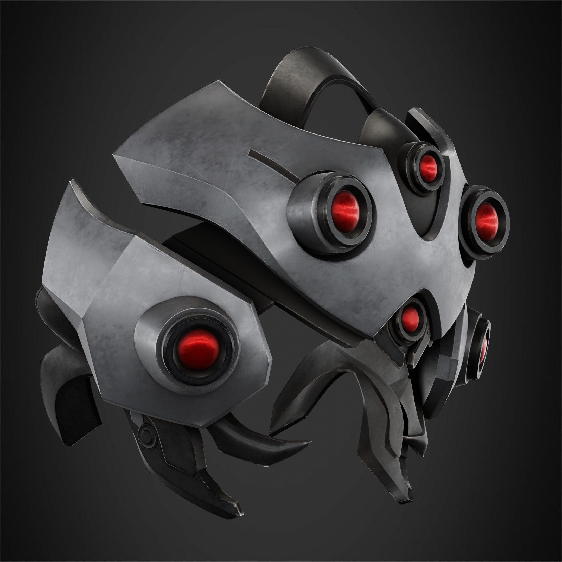 Overwatch 2 Widowmaker Visor Helmet for cosplay 3D print model_9