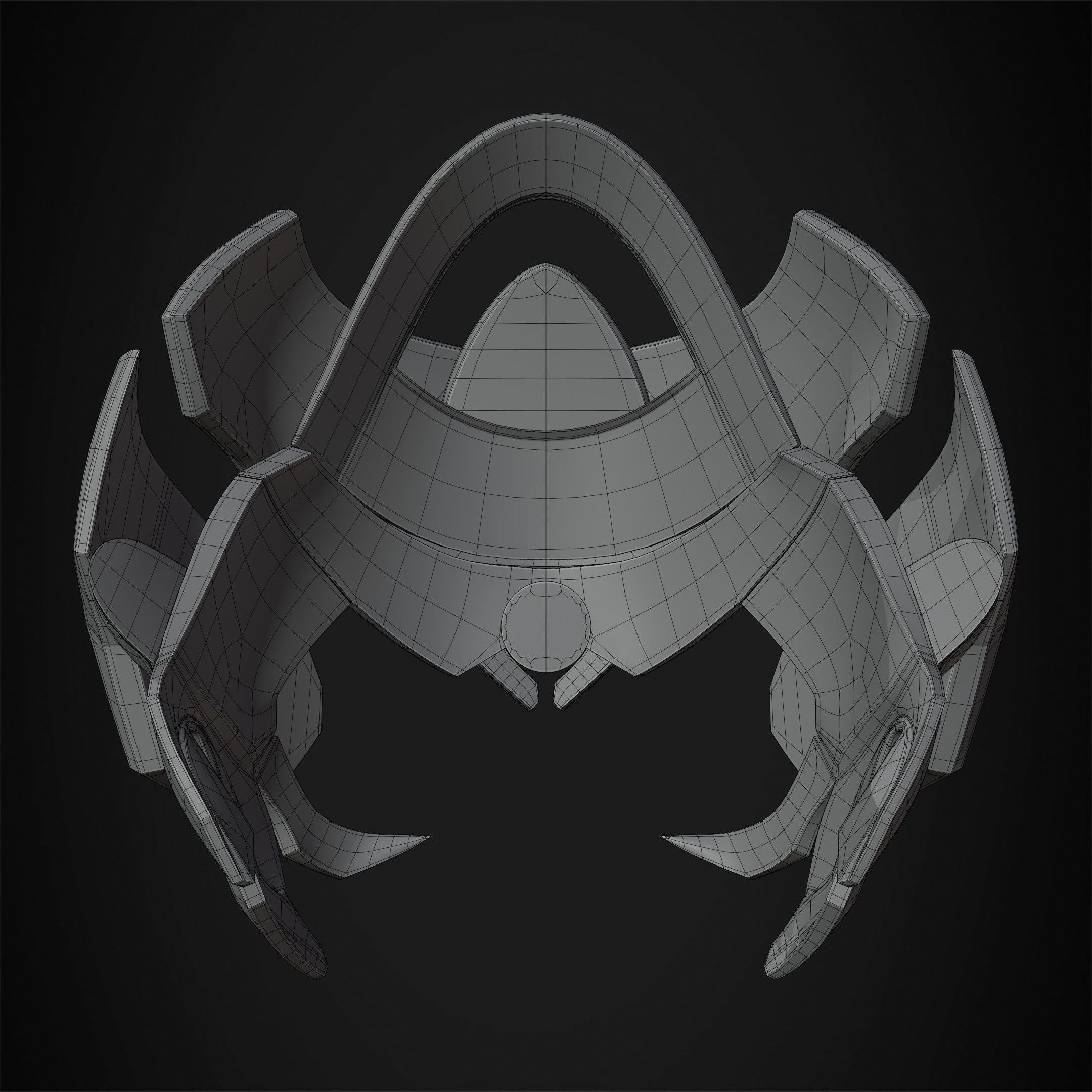 Overwatch 2 Widowmaker Visor Helmet for cosplay 3D print model_23