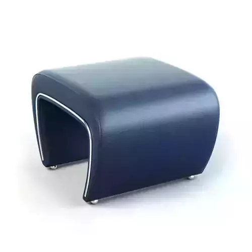Retro  Curved Armchair With Legs