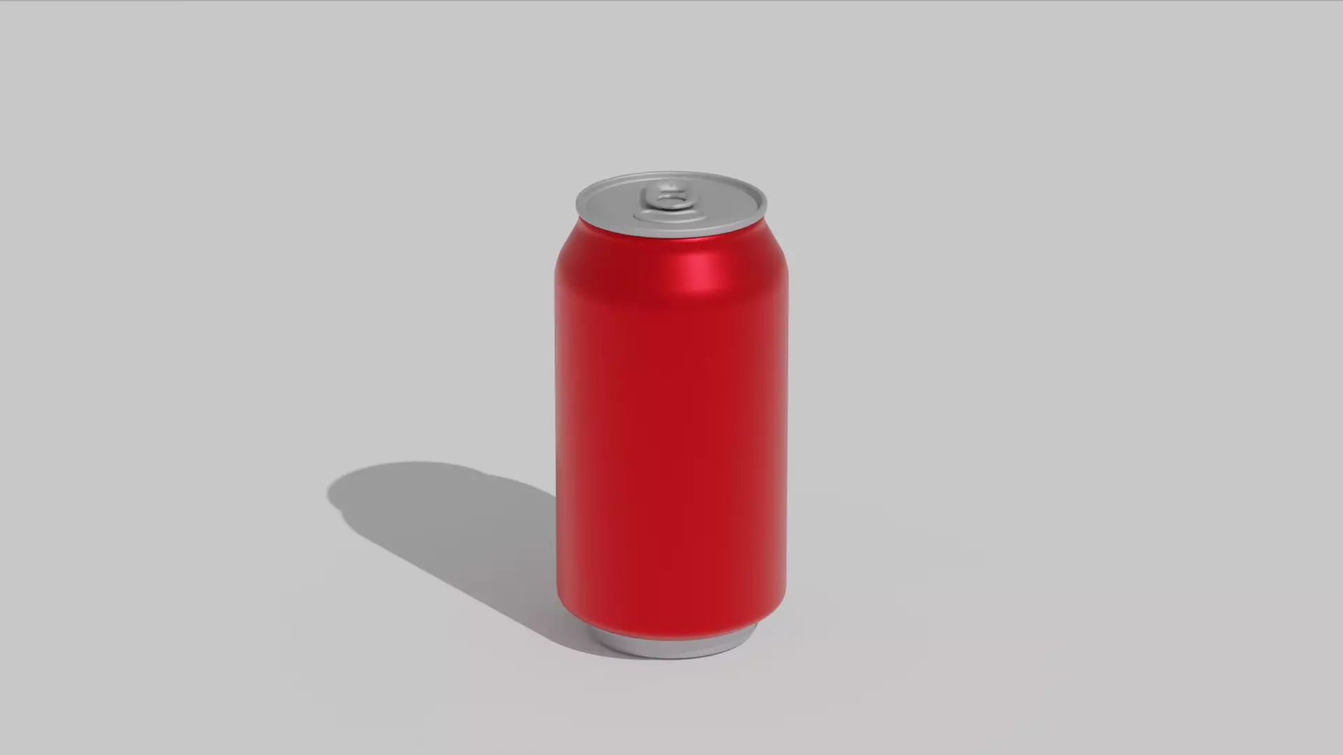 Coca Cola can Free low-poly 3D model_0