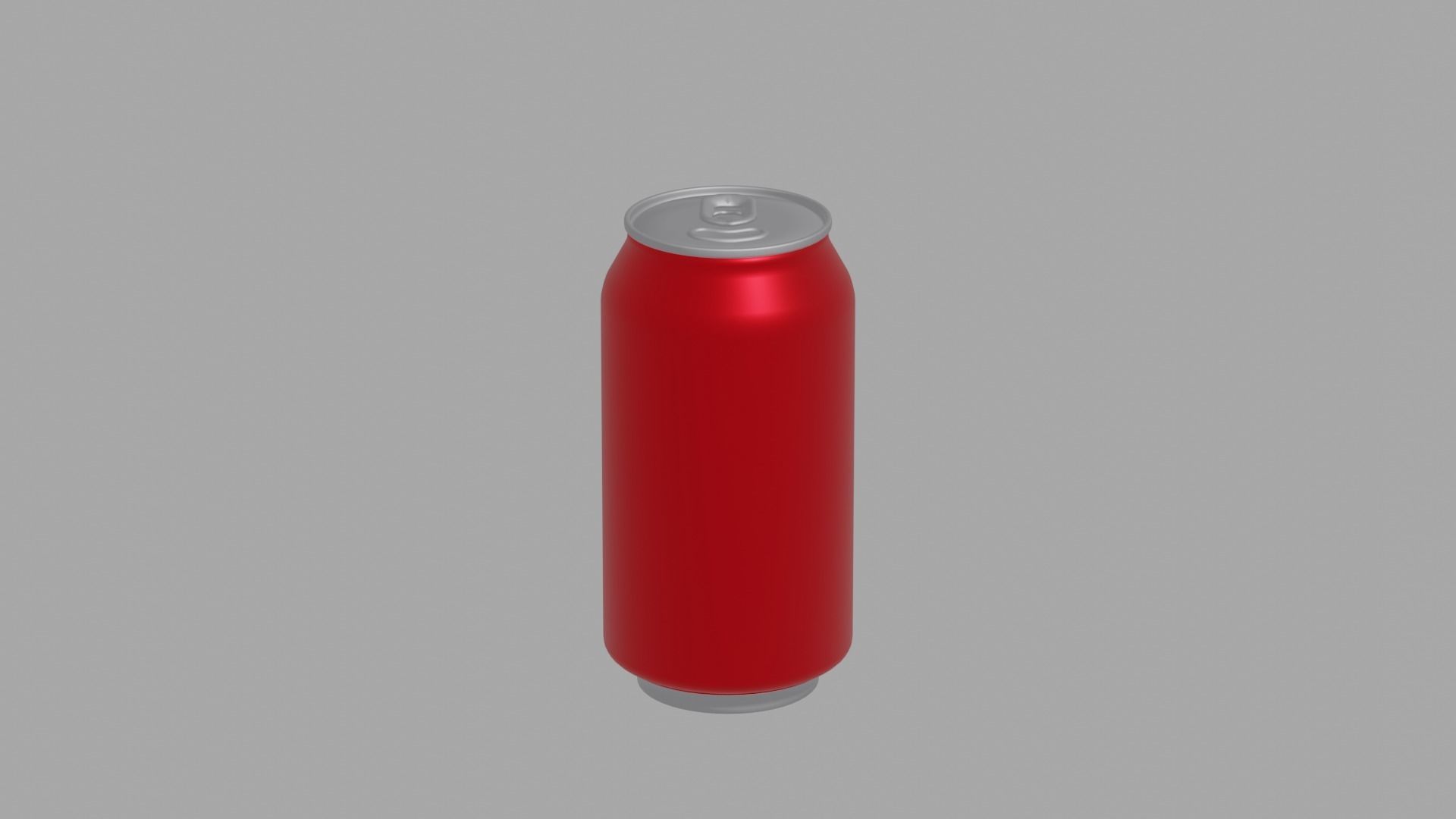 Coca Cola can Free low-poly 3D model_2