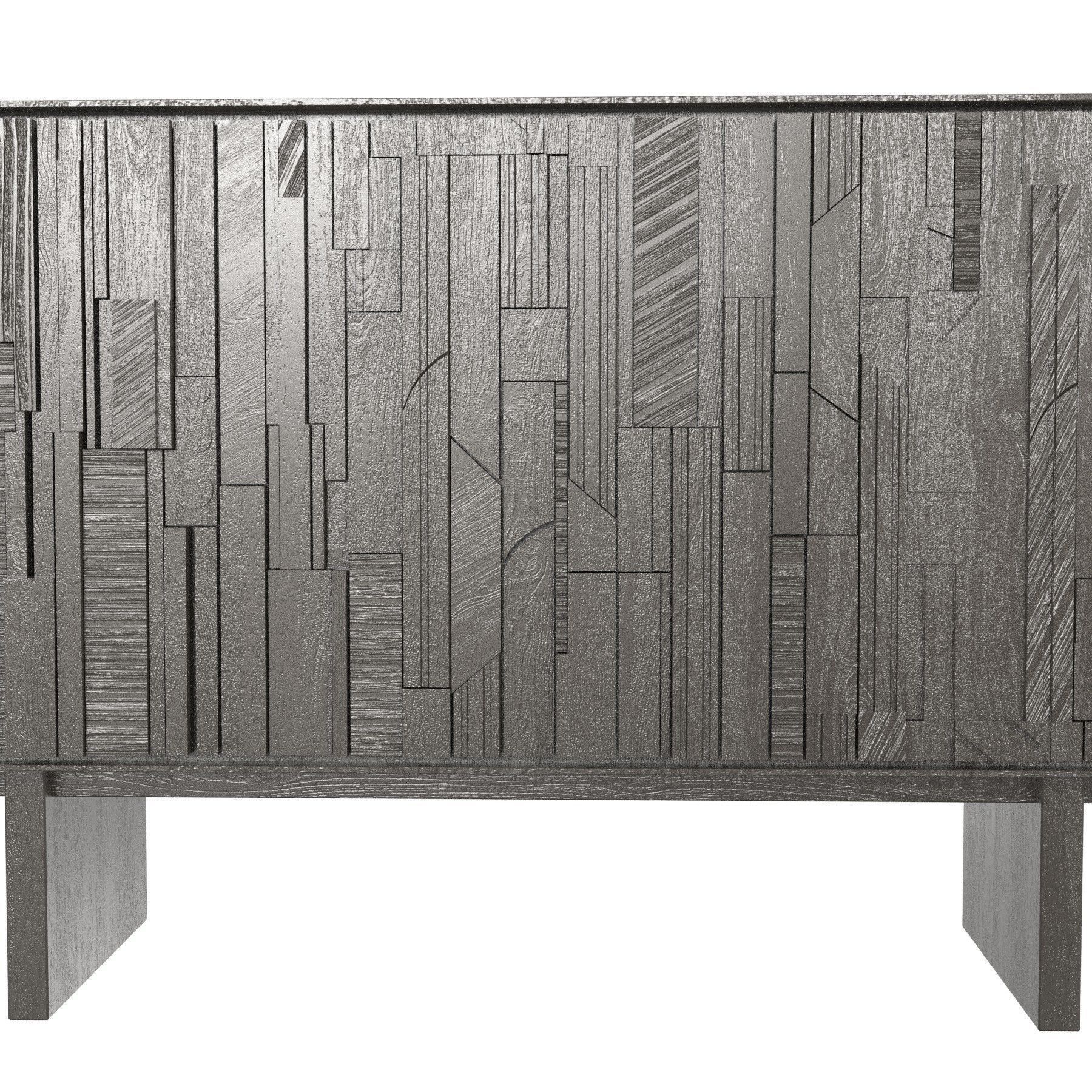 Industry west mosaic sideboard  3D model_5