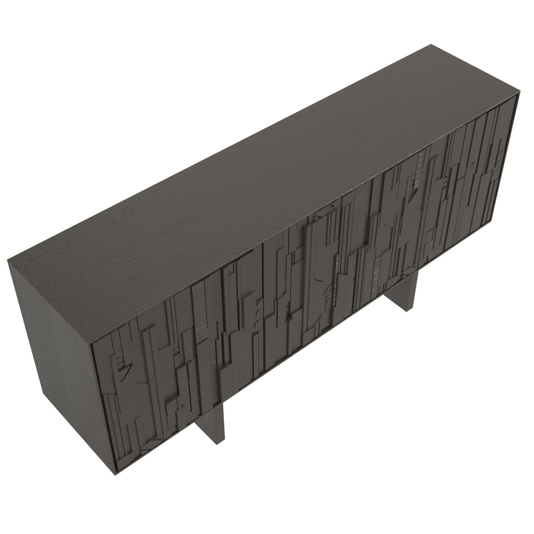 Industry west mosaic sideboard  3D model_3