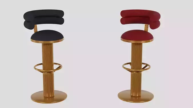 Bar Chair 3d moldel