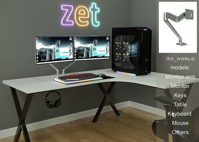 Pc room  3D model