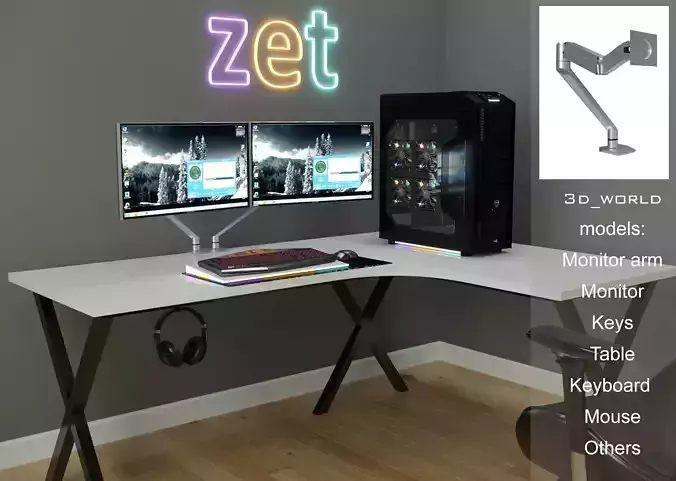 Pc room  3D model