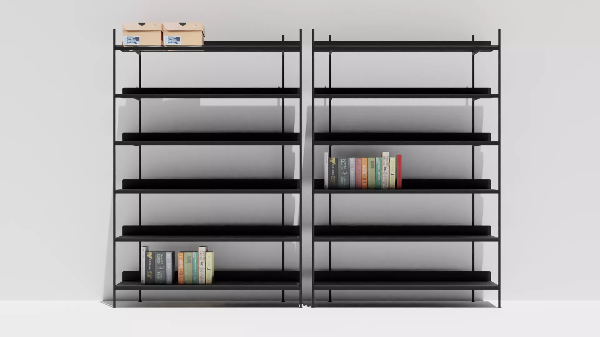 Designer Shelves Free 3D model