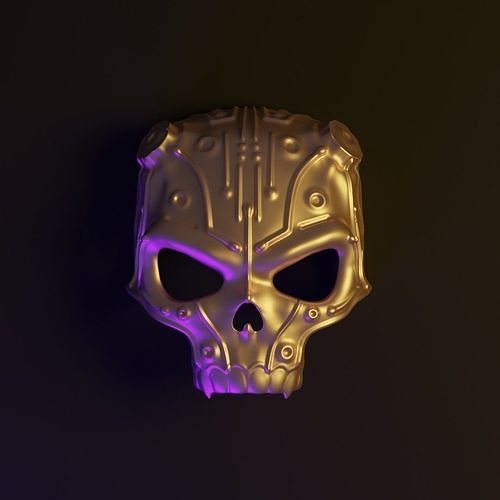 Skull mask  3D print model