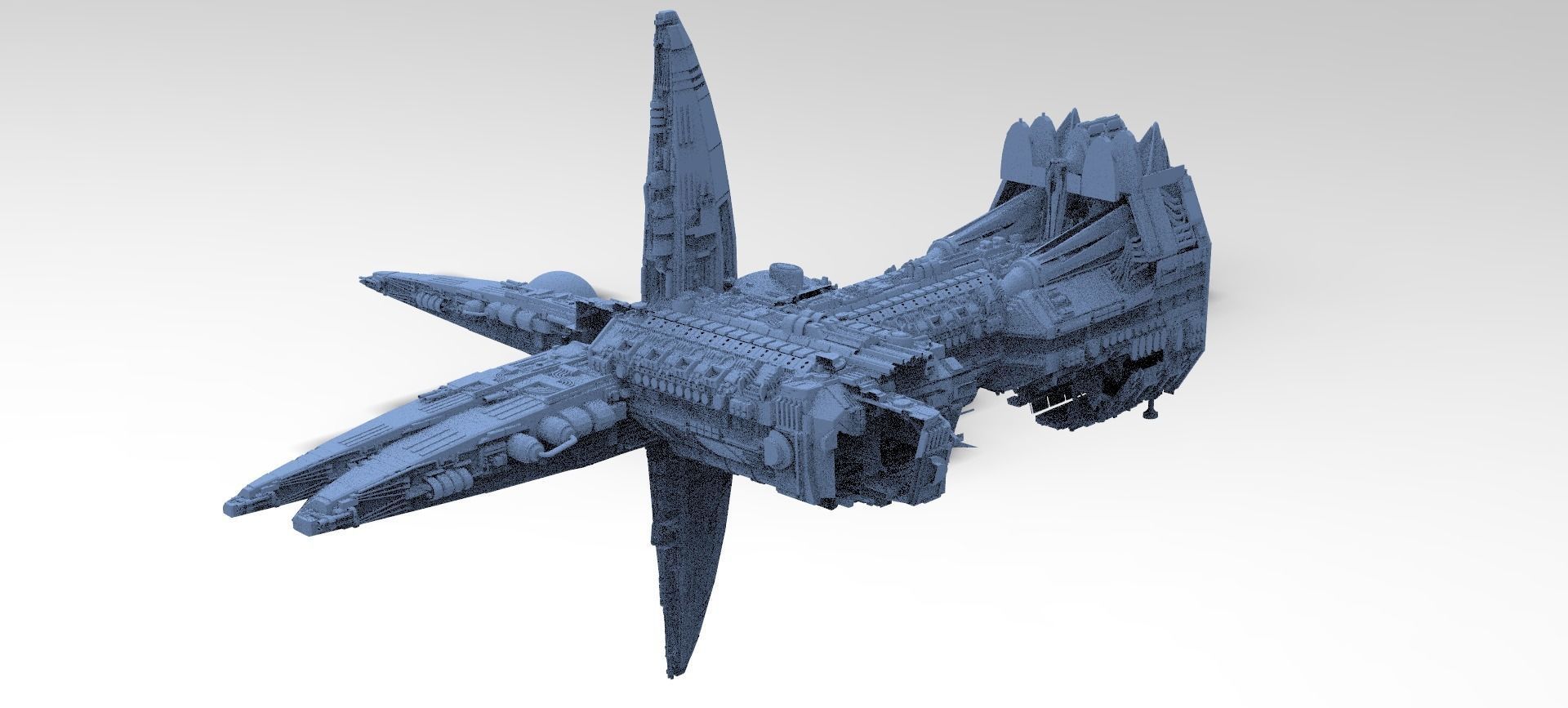 Wraith Interceptor architecture 12  3D model_1