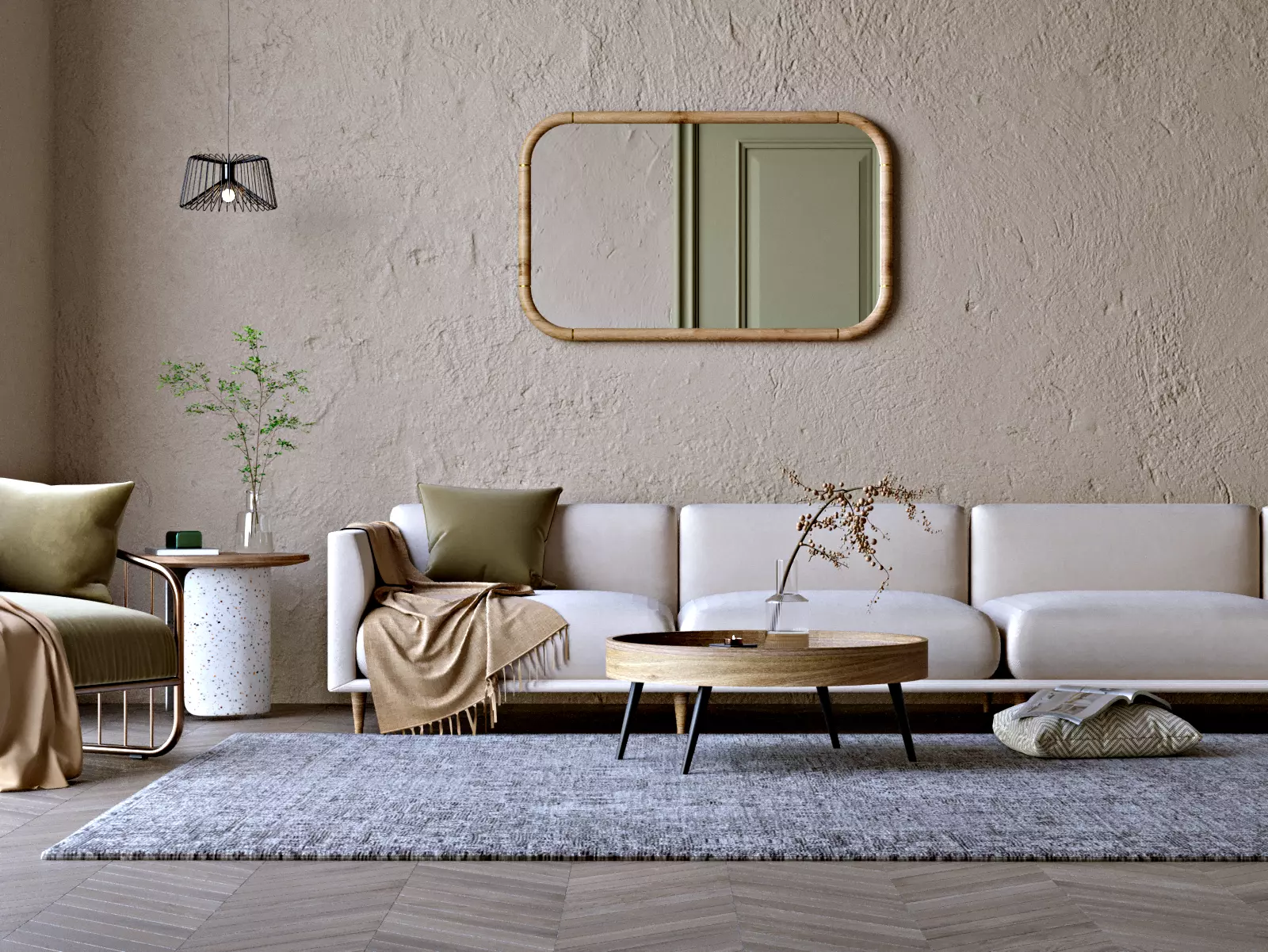 New Scandinavian Scene in 3Ds Max 3D model_0