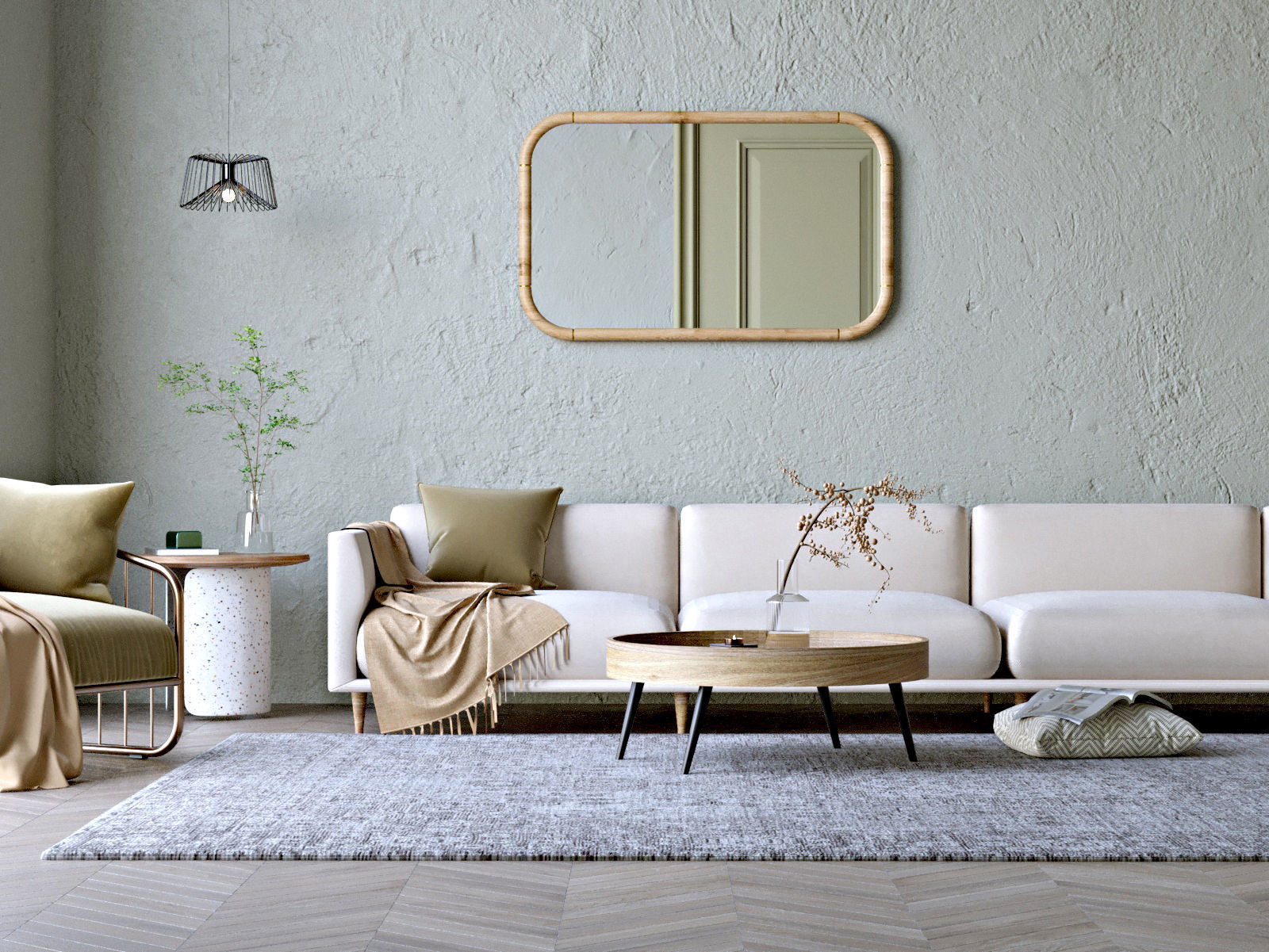 New Scandinavian Scene in 3Ds Max 3D model_5