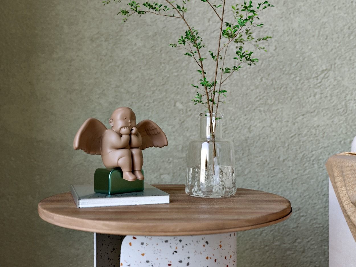 New Scandinavian Scene in 3Ds Max 3D model_4